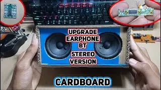 Upgrade Earphone Bluetooth jadi Speaker Bluetooth Stereo Version | Modifikasi