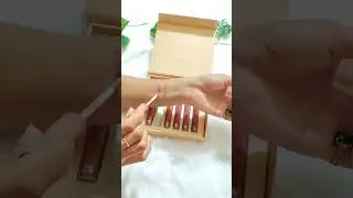 HANDAIYAN Lipstick Review ,Pack of 6 NUDE SHADE B #flipkart #beauty #myntra #nykaa #lipstick 🥰