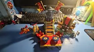 Review Lego Ninjago Dragon Rising season 2:tournament battle area 71818 & t&acirc;m sự|VLOG #2|Won offical