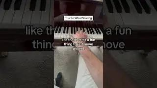 So What? #jazz #piano #music #voicing #chord #fyp