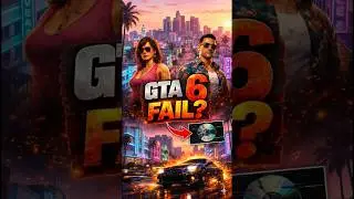 GTA 6 FAIL 😭 for this reason 🤔 ?!!! #gta6 #gta #gta6leaks