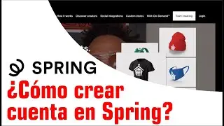 #Spring ( #Teespring ) - ¿Cómo crear cuenta en #spring  ( #teespring  )?