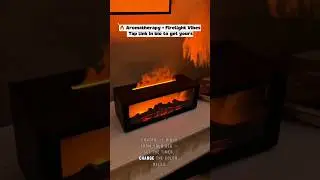 This Mini Fireplace Diffuser Will Change Your Room Vibe Instantly 🔥 | Aromatherapy Diffuser Review