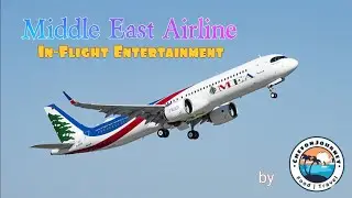 Middle East Airline/Air Liban | A321-271NX Neo | In - Flight Entertainment  | Fra-Bey