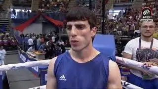 (64kg)Bachkov Hovhannes (ARM)vs Thulasi Tharumalingam(QAT)APB/WSB Olympic cualification event 2016