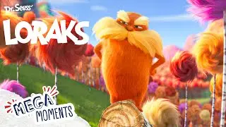Meet The Lorax! 🌳 | Dr. Seuss's The Lorax | Movie Moments | Mega Moments
