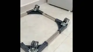 adjustable fridge stand .easy to fix and to move .price 1999.only @ckcollections6985