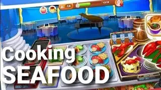 Cooking Madness l SEAFOOD l ALL LEVELS l Gameplay