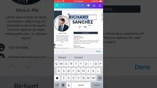 HOW TO MAKE CV IN CANVA #tutorial