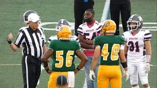 Brien McMahon Sens vs Hamden Green Dragons - High School Varsity Football Game - October 06, 2021