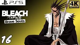 Bleach Brave Souls Story Quest Walkthrough 16 Ichigo vs Kenpachi (PS5 Gameplay 4K Ultra HD 60fps)