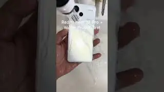 Redmi neot 13 Pro + Water Proof Test #viralvideo #trending #Redmi #waterproof