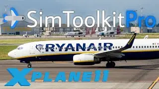Reviewing SimToolKitPro! | ZIBO Ryanair, EGCC - EINN | X-Plane 11