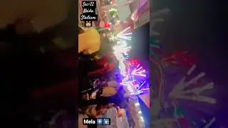 Sector - 22 NOIDA STADIUM 🏟️🎇 #mela #noida #stadium 👀🎉🎉