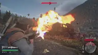 DAYS GONE | Horda de 'Mantenlos a salvo' en menos de 2 minutos.