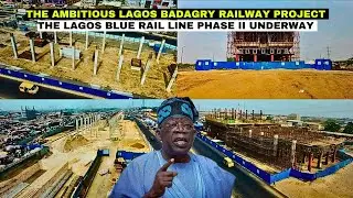 AMBITIOUS LAGOS - BADAGRY NEW INTRA CITY RAILWAY CONSTRUCTION PROJECT PHASE 2 SET TO COMPLETE.