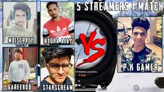 HYDRA AJAY VS PK GAMER | ft. gareeboo mdiscrazy starscreamyt