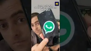 Como Enviar Foto de Visualização Única no Whatsapp 📱😃 #whatsapp #tutoriais #tecnologia #aplicativos