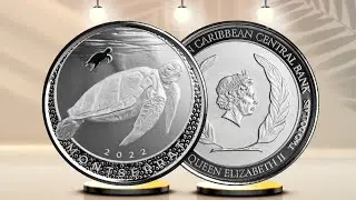 2022 Silver 1 oz Montserrat: Sea Turtle BU | BOLD Precious Metals