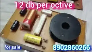 (sold)2way crossover network||12db crossover network||crossover network