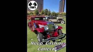 Would You Keep, Cash or Collect?  1932 Duesenberg Model J Judkins Coupe