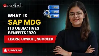 What is SAP MDG its objectives benefits 1920 | ZaranTech