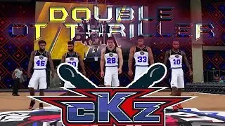 NBA 2K18 cKz ProAM x FULL GAME! Double OT Thriller!
