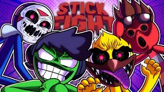 Stick Fight with Vanoss, Nogla, Delirious and Terroriser for 9 mins