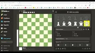 Tuto &eacute;checs (Chess.com) : comment entrer la position de son choix et choisir le robot adversaire