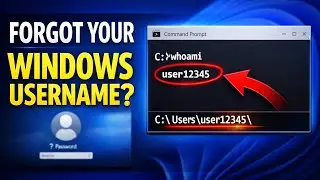 Какое у меня имя пользователя в Windows? Учебное пособие