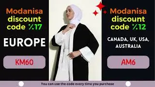 Modanisa Coupon Code: Enjoy 17% Off Your Purchase!