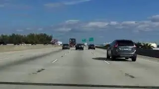Port Everglades Expressway (Interstate 595 Exit 12) eastbound [ALTERNATE TAKE]