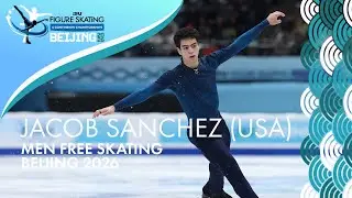 Jacob SANCHEZ (USA) | Men Free Skating | Four Continents Championships | Beijing 2026