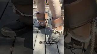 How to make any shoes into your favorite renfaire/larp boots!