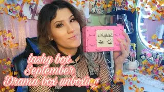 lashy box drama unboxing