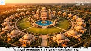 Hire Best Resort Architects in Jaipur, Udaipur, Kota and Jodhpur Rajasthan India for Resort planning