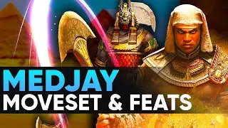 MEDJAY Moveset & Feats / For Honor NEW HERO Showcase / Year 6 Season 2 Curse Of The Scarab