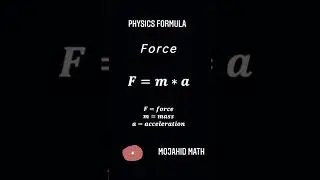 Physics Formula Force //#Physics Formula Force //###