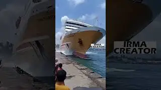 Detik Detik Kapal Terguling Di Pelabuhan  #simulasiai #ai #detikdetik #news
