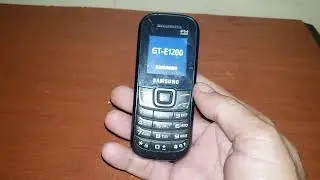Samsung GT-E1200 #reliquias