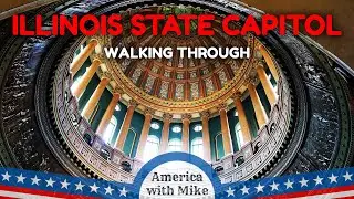 Walking Through Illinois State Capitol