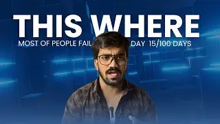 Day 15/100 days until i get 100k subscribers | this is where most of people fail | 