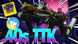 GOLDEN TRICORN makes this submachine gun's TTK INSANE (Destiny 2)