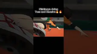 Nishinoya Doing Toss and Receive - ハイキュー!!FLY HIGH #ハイキュー #haikyuu #anime #NishinoyaSP #hqanime