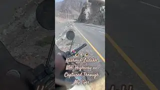 NH1 Highway: Where Every Curve Echoes the Glory of Our Nation 🇮🇳 #kashmir #ladakh #nh1