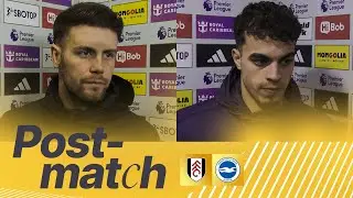 POST-MATCH | Hurzeler And Ayari | Fulham v Brighton