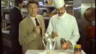 1983 Folgers coffee commercial.  Featuring Arnaud's restaurant in New Orleans.