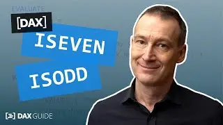 ISEVEN, ISODD - Руководство по DAX