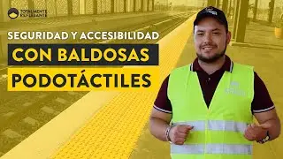 Baldosas podot&aacute;ctiles c&oacute;mo mejoran la seguridad y la accesibilidad para todos
