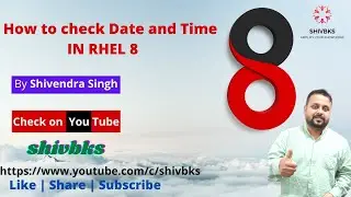 How to Set Date , Time and Timezone in Linux RHEL 8 | in Hindi